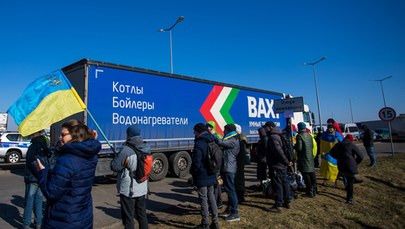 Protest przed przejściem granicznym w Koroszczynie zakończony