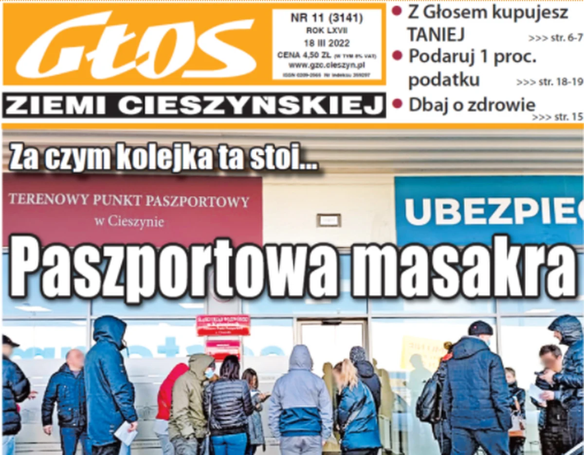 "Głos Ziemi Cieszyńskiej" zdobył tytuł Gazety Roku w konkursie Local Press 2021 organizowanym przez Radę Wydawców Stowarzyszenia Gazet Lokalnych. Przyznano także nagrody w dziewięciu kategoriach m.in. za publicystykę, wywiad, dziennikarstwo śledcze i interwencyjne, fotografię i fotoreportaż.

