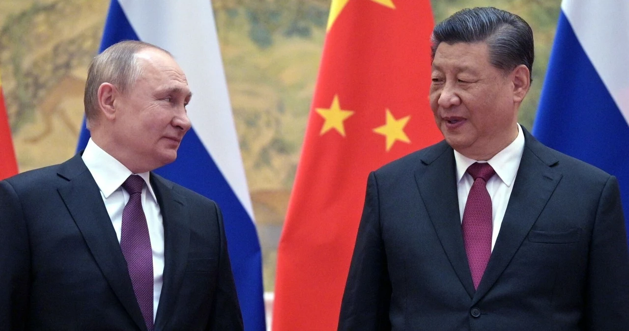 Władimir Putin i Xi Jinping