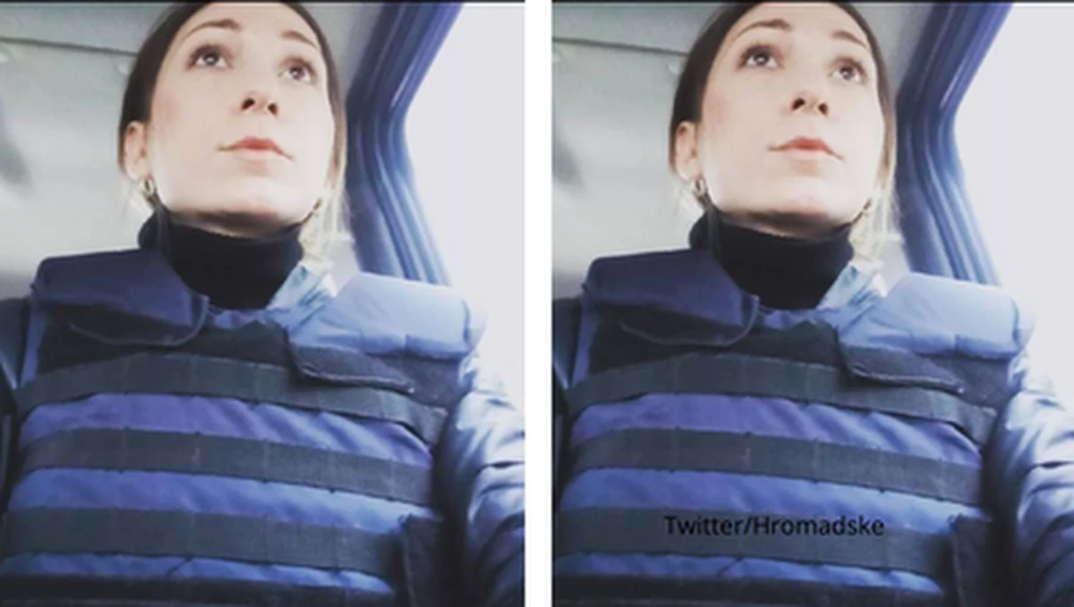 Redakcja ukraińskiej telewizji Hromadske poinformowała, że jej dziennikarka Wiktoria Roszczyna jest przetrzymywana przez Rosjan. Dziennikarze poprosili o pomoc w ustaleniu, gdzie jest kobieta i uwolnieniu jej. 