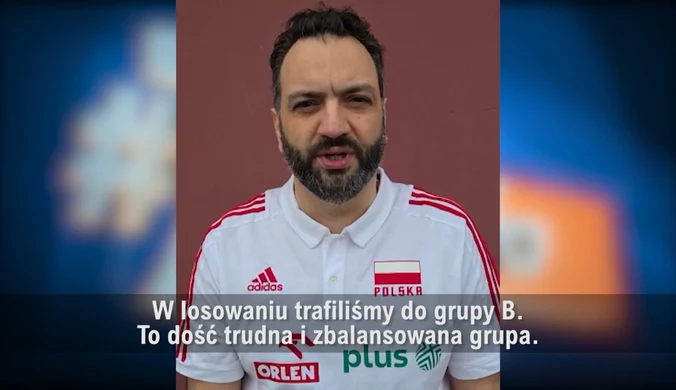 Stefano Lavarini: Trafiliśmy do trudnej grupy. WIDEO (Polsat Sport)