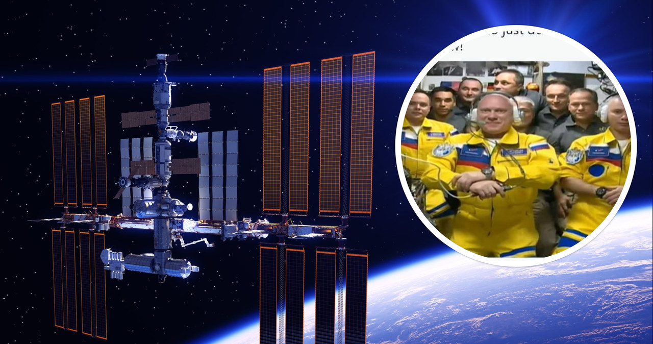 Trzej rosyjscy astronauci, którzy dołączyli właśnie do załogi Międzynarodowej Stacji Kosmicznej, mocno zaskoczyli mieszkańców kosmicznego domu, a wszystko za sprawą kombinezonów w kolorach ukraińskiej flagi, jakie mieli na sobie. Przypadek?