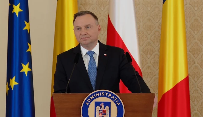"Potrzeba nowej koncepcji NATO". Prezydent Polski spotkał się z prezydentem Rumunii