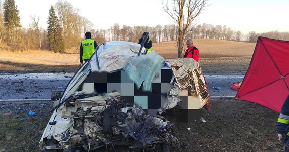 Na drodze krajowej nr 20 w okolicach miejscowości Winniki doszło do wypadku. Zginęły trzy osoby.