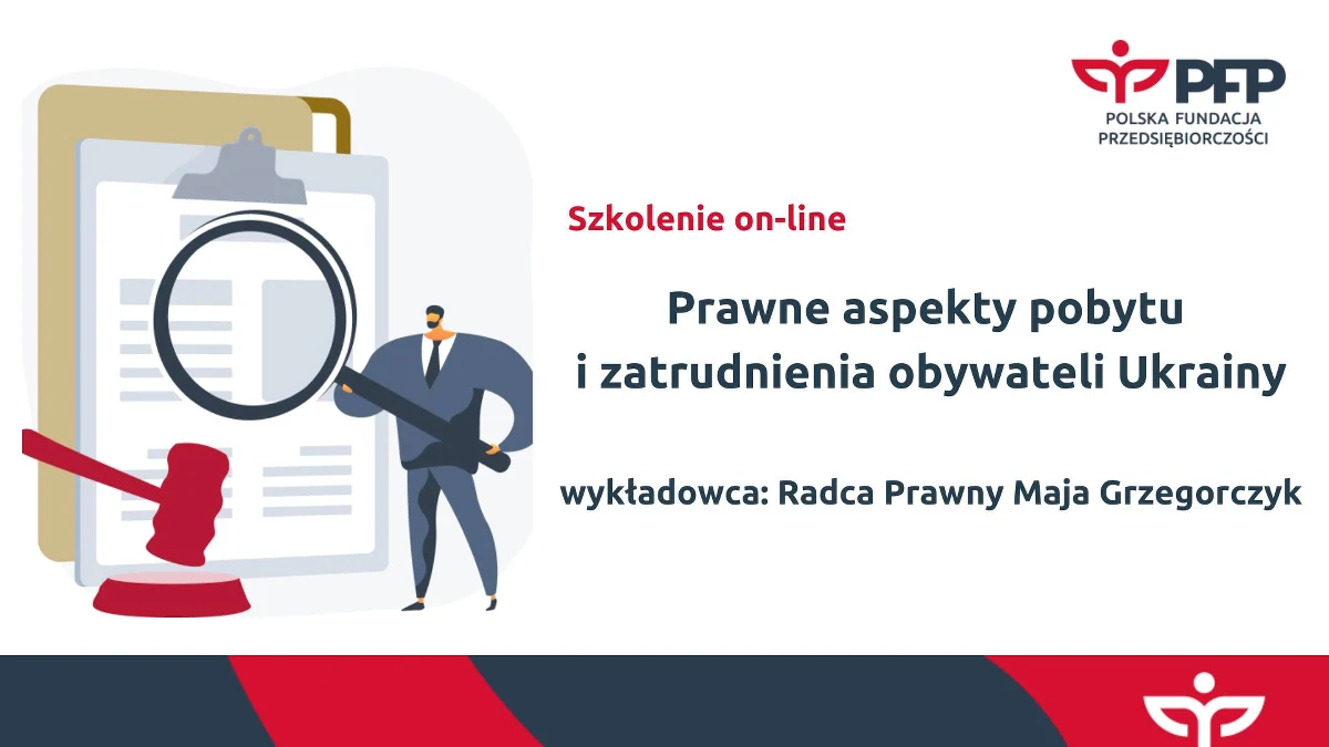 Szkolenia dla przedsiębiorców, które pomogą zrozumieć meandry specustawy dotyczącej uchodźców z Ukrainy przygotowuje Polska Fundacja Przedsiębiorczości. Eksperci fundacji wytłumaczą właścicielom firm, jak legalizować pobyt i pracę Ukraińców, którzy dotarli do Polski po wybuchu wojny w ich kraju.