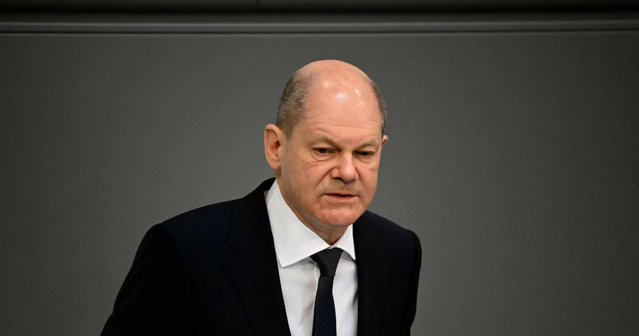 Kanclerz Niemiec Olaf Scholz