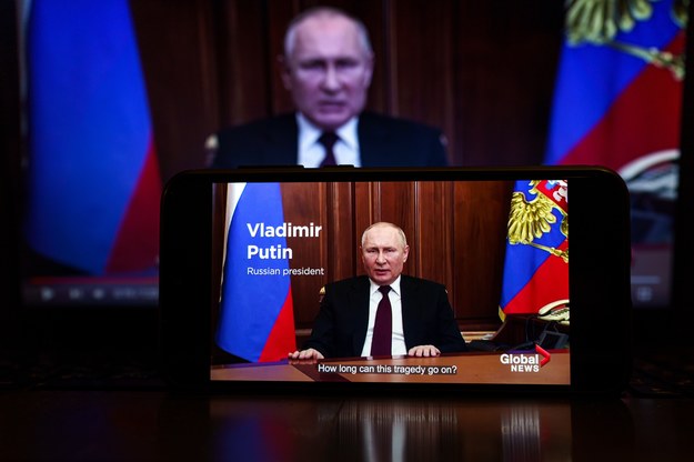 Atak na telewizję Putina. Hakerzy włamali się na serwery Ogólnorosyjskiej Państwowej Telewizji i Radiofonii