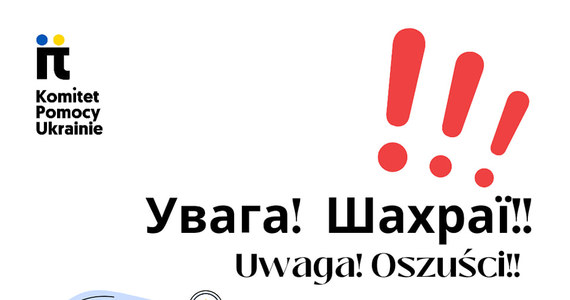 ​Przed oszustami ostrzega Komitet Pomocy Ukrainie działający przy szczecińskim oddziale Związku Ukraińców w Polsce. Naciągacze mają za pieniądze oferować uchodźcom z Ukrainy pomoc w przyspieszeniu załatwienia numeru PESEL. 