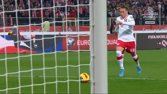 Znakomity gol Piotra Zielińskiego w meczu Polska - Szwecja. WIDEO (Polsat Sport)