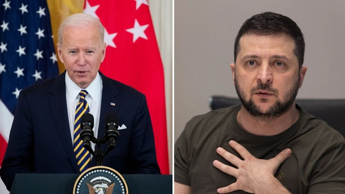 Prezydent Ukrainy Wołodymyr Zełenski poinformował, że przez godzinę rozmawiał z przywódcą USA Joe Bidenem i podzielił się z nim oceną sytuacji na polu walki i przy stole negocjacyjnym. Stany Zjednoczone zapowiedziały dalszą pomoc.