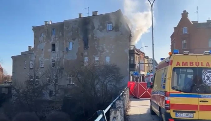 Starogard Gdański: Troje dzieci zginęło w pożarze kamienicy