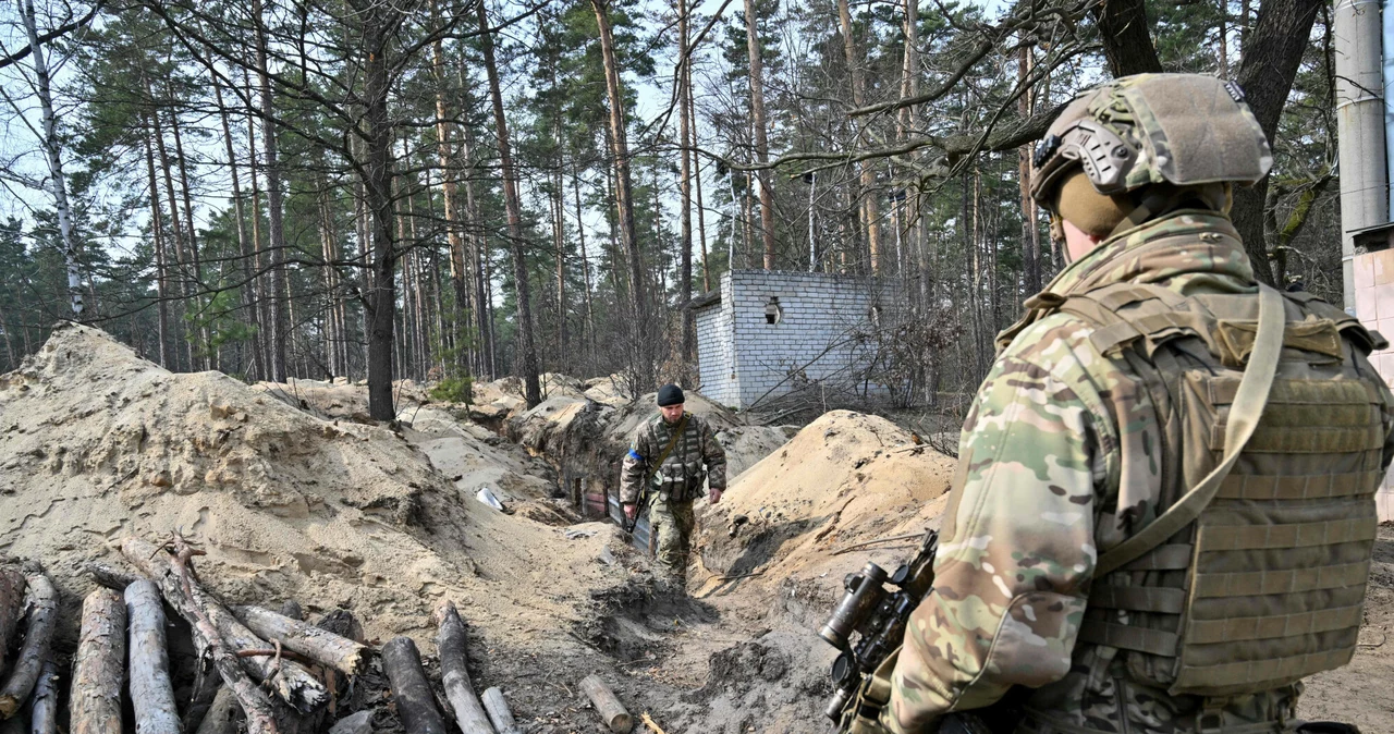 Ukraińscy żołnierze, po ich stronie walczy nawet do 3 tys. ochotników z Wielkiej Brytanii