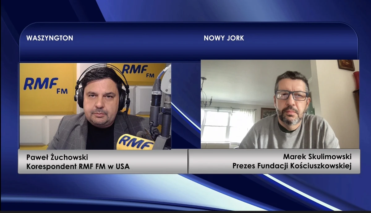 Już niemal 700 000 dolarów na pomoc Ukraińcom zebrała słynna Fundacja Kościuszkowska. Najbardziej znana polonijna organizacja włączyła się w pomoc potrzebującym. Wspiera ukraińskie rodziny, dzieci. Chce pomagać także naukowcom, którzy musieli opuścić swój kraj ze względu na wojnę -  w tym celu uruchomiła specjalny program. Paweł Żuchowski, nasz amerykański korespondent rozmawiał z Markiem Skulimowskim, prezesem Fundacji Kościuszkowskiej. 