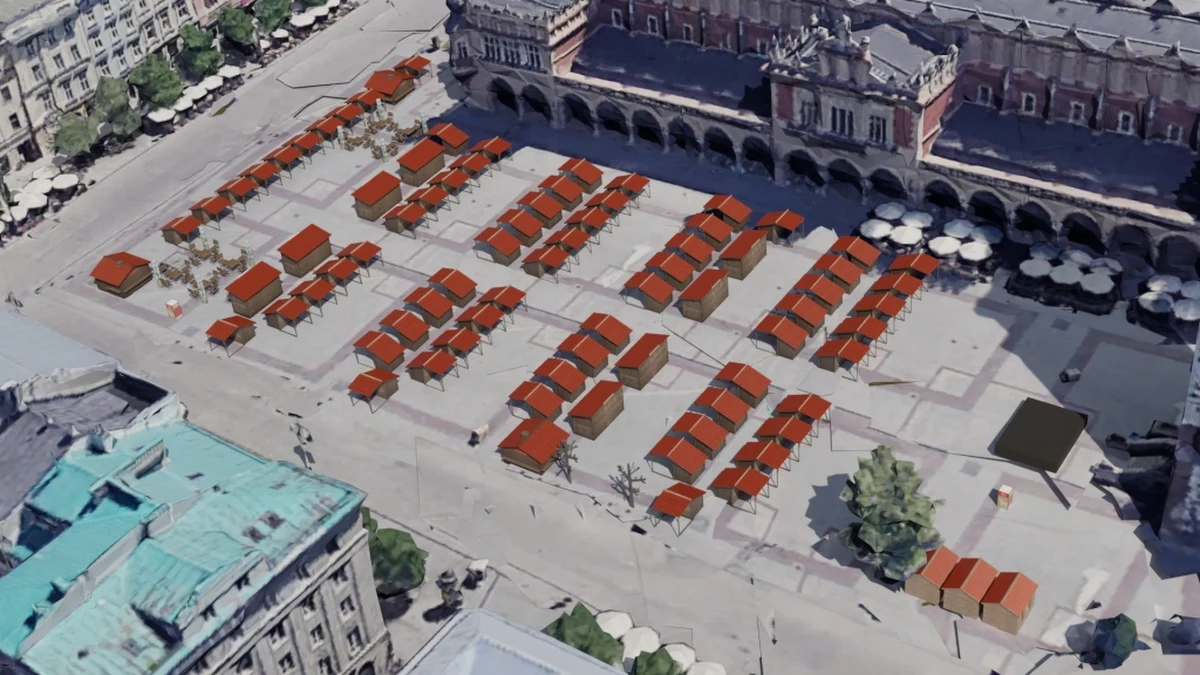 W zmienionej formie i kolorystyce, z nowym układem stoisk i nowymi dekoracjami na Rynek Główny w Krakowie wróci jarmark wielkanocny. Swoje produkty zaprezentuje blisko 80 wystawców. Dwuletnia przerwa była spowodowana pandemią.

