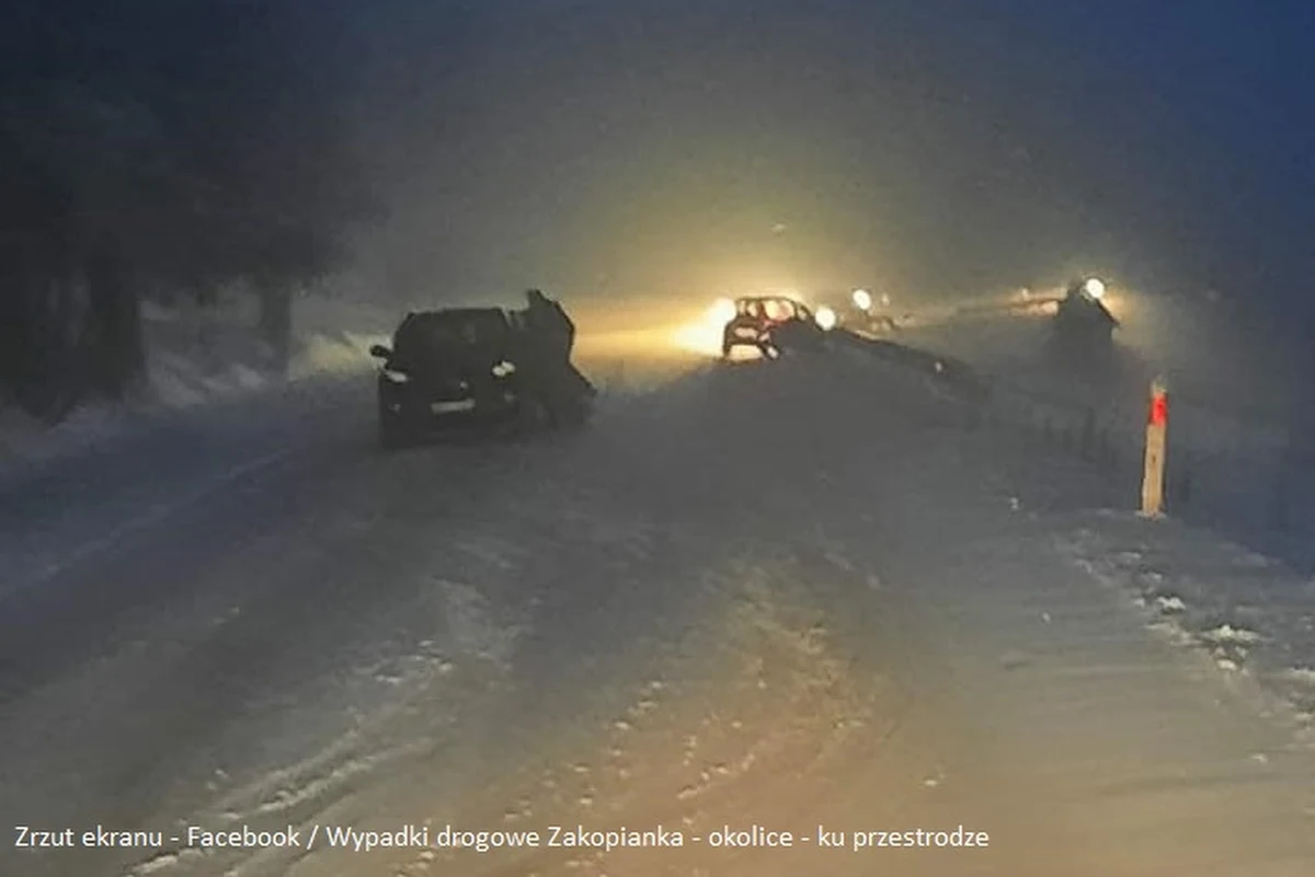 W związku z sypiącym od rana śniegiem bardzo pogorszyły się warunki jazdy na zakopiance. Na odcinku między Chabówką a Klikuszową droga jest bardzo śliska i nie wszyscy kierowcy radzą sobie z podjazdami. Tym bardziej, że - jak informuje policja - wielu już zmieniło opony na letnie.