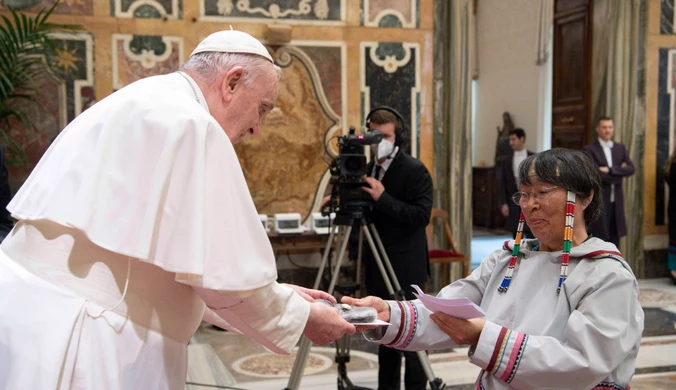 Papież Franciszek przeprasza kanadyjskich Indian. "Mea culpa"