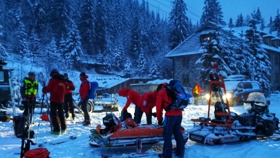Wieczorna akcja ratunkowa w Tatrach