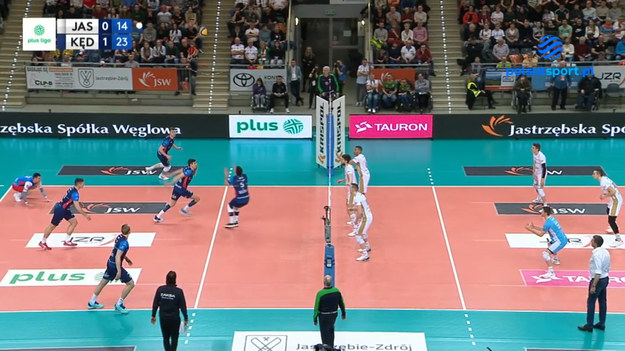 Skrót meczu 26. kolejki PlusLigi Jastrzębski Węgiel – Grupa Azoty ZAKSA Kędzierzyn-Koźle 