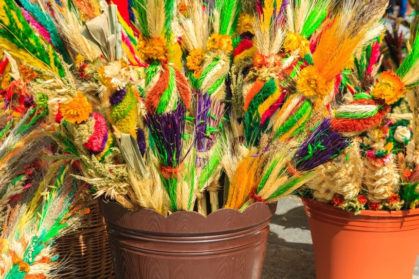 Piękna, ale tylko na chwilę. Co zrobić ze starą palmą wielkanocną?
