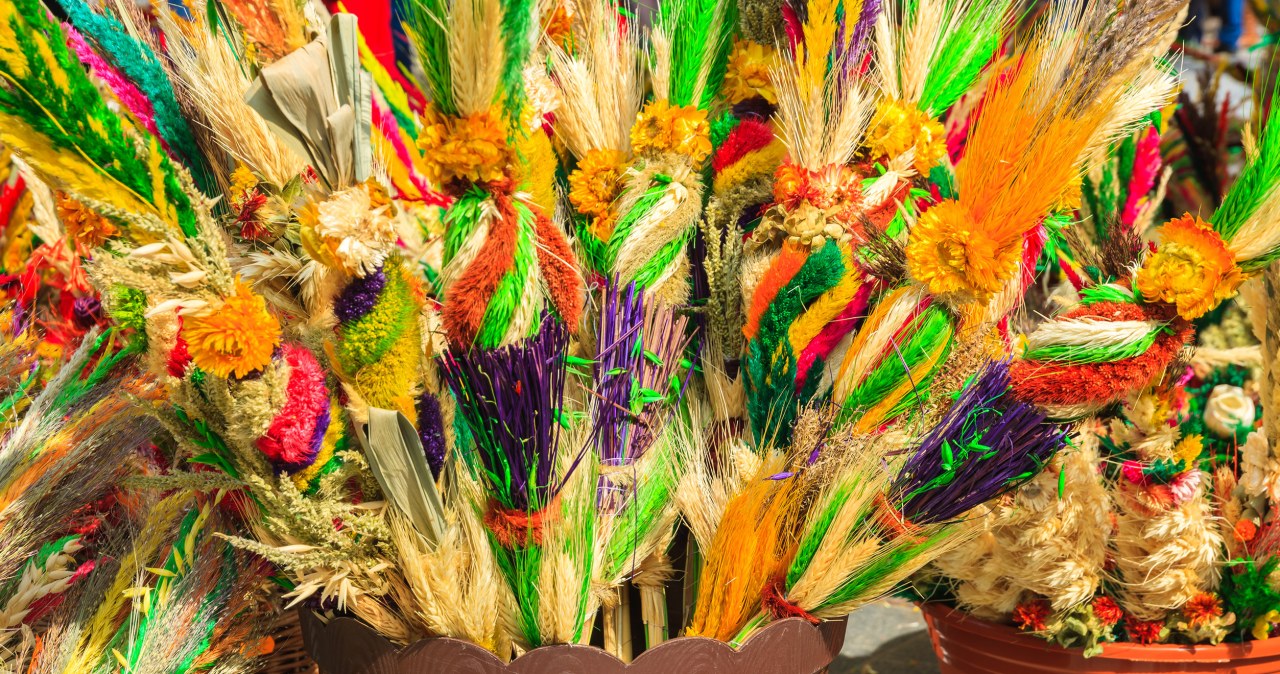 Piękna, ale tylko na chwilę. Co zrobić ze starą palmą wielkanocną?