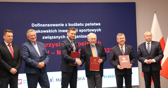 Kraków jest współorganizatorem Igrzysk Europejskich w 2023 r. Dzisiaj została podpisana umowa w sprawie dofinansowania z budżetu państwa przedsięwzięć sportowych związanych z jej organizacją. W podpisaniu umowy udział wzięli minister sportu Kamil Bortniczuk i prezydent miasta Jacek Majchrowski.