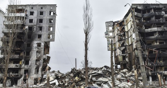 Miasteczko Borodzianka jest jedną z najbardziej zniszczonych miejscowości w obwodzie kijowskim - poinformował minister spraw wewnętrznych Ukrainy Denys Monastyrski. "To kolejny dowód na rosyjskie zbrodnie przeciwko ludzkości" - oświadczył.