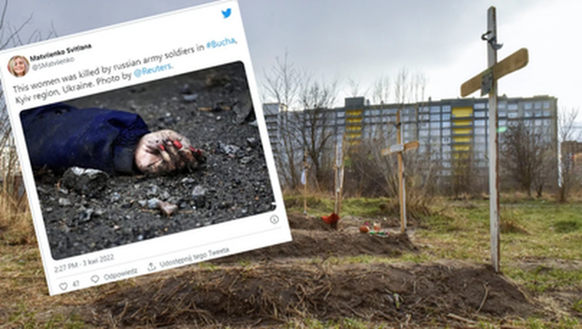 Zdjęcie dłoni z czerwono-białym manikiurem było jednym z wielu, które obiegły świat po tym, jak wojska rosyjskie wycofały się z Buczy. Dziś wiadomo, kim jest ofiara. 