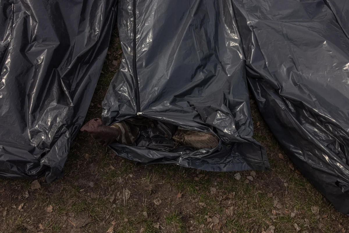 132 cywilów zastrzelili w Makarowie w obwodzie kijowskim żołnierze rosyjscy - poinformował szef władz miasta Wadym Tokar w telewizji ukraińskiej.
