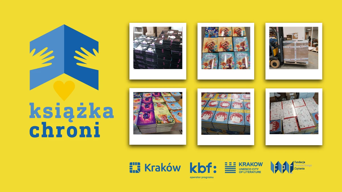Prawie 15 tys. nowych książek dla dzieci od ośmiu ukraińskich wydawców dotarło do Polski. Fundacja Powszechnego Czytania zaczęła zbiórkę dzień po wybuchu wojny. Książki zostaną rozdystrybuowane do dzieci ukraińskich w Polsce, a kolejne tysiące egzemplarzy są już zbierane we Lwowie.