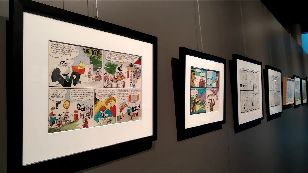 Kultowe polskie komiksy zawitały do Warszawy. Jak informuje reporter RMF MAXXX Przemyslaw Mzyk, prawie 90 unikatowych plansz, okładek oraz ilustracji można oglądać za darmo, do poniedziałku włącznie, w galerii przy Pięknej.