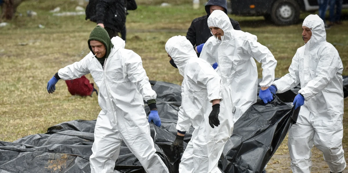 W miejscowości Buzowa w obwodzie kijowskim na Ukrainie znaleziono masowy grób z cywilami - poinformował przedstawiciel lokalnych władz Taras Didycz, cytowany przez agencję Unian.