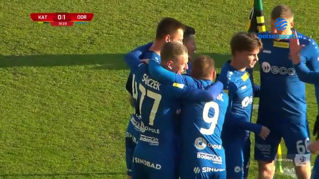 Skrót meczu GKS Katowice - Odra Opole 1-3 w ramach rozgrywek Fortuna 1 Ligi.