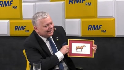 "​Koń od posła Suskiego". Obraz trafił na licytację, dochód dla Ukrainy