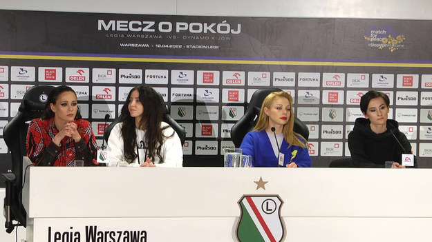 - Po zakończeniu "Meczu o Pokój", w którym Legia Warszawa przegrała z Dynamem Kijów 1-3, głos na konferencji prasowej, w emocjonalnym wystąpieniu zabrali najpopularniejsi artyści z Ukrainy, m.in Tina Karol. 