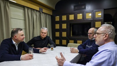 Andrzej Duda jest w Ukrainie. Spotka się z prezydentem Zełenskim 