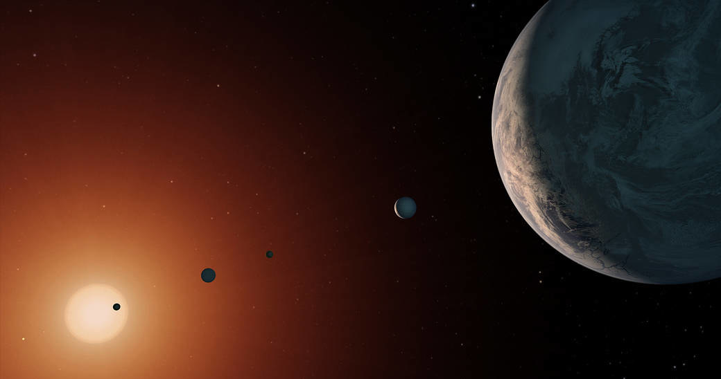 ​Wysłana do systemu planetarnego TRAPPIST-1 wiadomość dotrze dopiero za 39 lat. Będzie zawierać zakodowaną w systemie binarnym muzykę i układ okresowy pierwiastków.