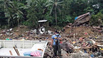 Powodzie i osuwiska na Filipinach. Rośnie liczba ofiar