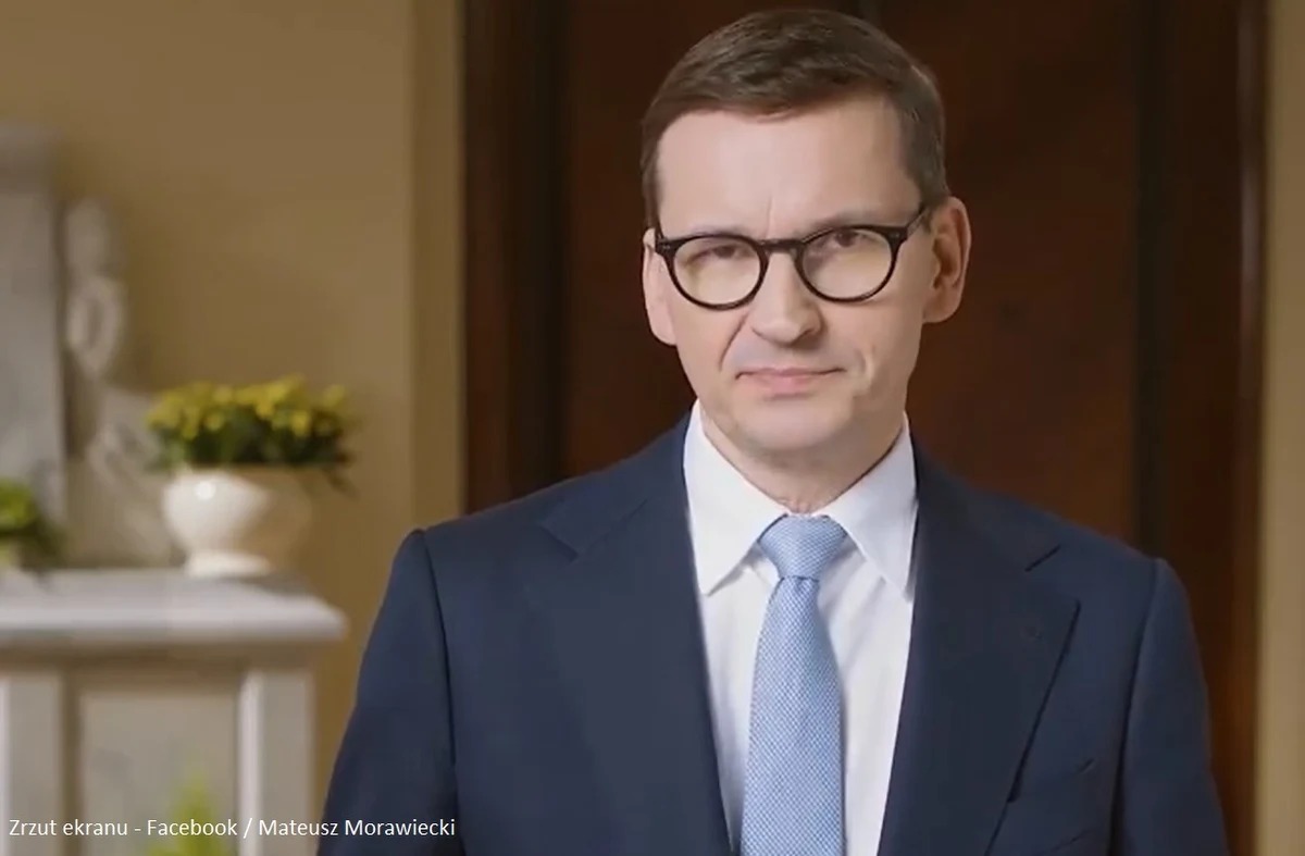"To już trzecia Wielkanoc w trudnych i niespokojnych czasach. Najpierw pandemia i globalny kryzys gospodarczy, a teraz - wojna" - powiedział Mateusz Morawiecki w swoim wielkanocnym orędziu, które wygłosił w mediach społecznościowych. Premier wspomniał również m.in. o tzw. Tarczy Antyputinowskiej i zachodnich sankcjach wobec Rosji.