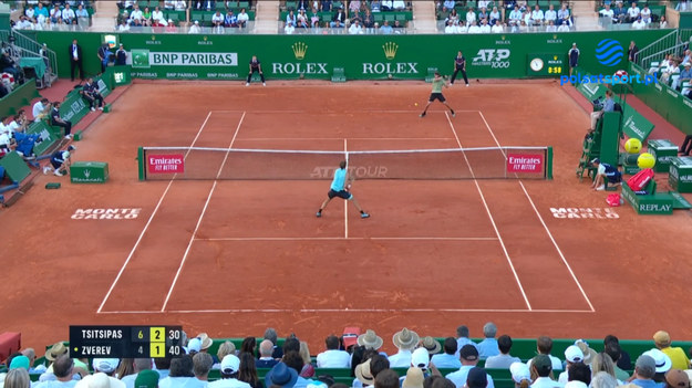 Stefanos Tsitsipas (Grecja, 3) - Alexander Zverev (Niemcy, 2) 6:4, 6:2
ATP w Monte Carlo: Stefanos Tsitsipas awansował do finału. Jego rywalem będzie Alejandro Davidovich Fokina.