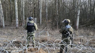 Akcja na granicy z Białorusią. Wykorzystali rzekę