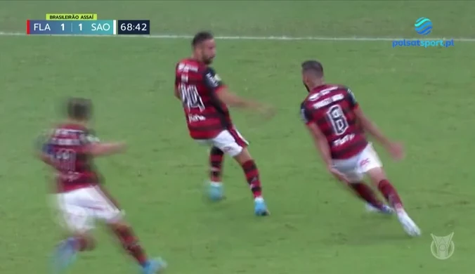 Flamengo - Sao Paulo 3-1 - SKRÓT. WIDEO (Polsat Sport)