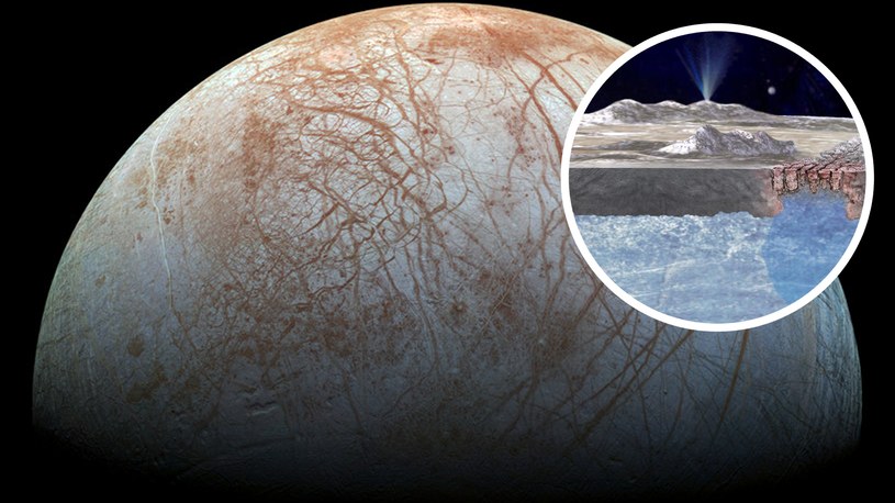 Europa, jeden z księżyców Jowisza, uważany jest przez astronomów za obiekt, który może sprzyjać rozkwitowi życia. W misjach poszukiwania go mogą nam pomóc badania Grenlandii.