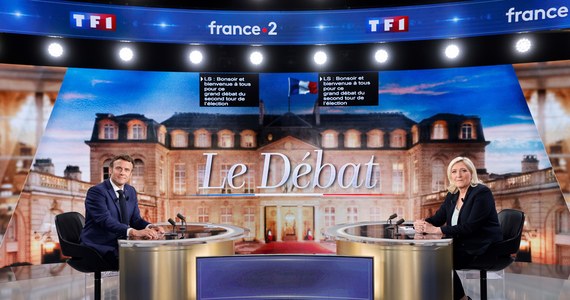 Prezydent Emmanuel Macron był bardziej agresywny, liderka Zjednoczenia Narodowego Marine Le Pen natomiast była przygotowana lepiej niż w debacie w 2017 roku -oceniają francuskie media starcie w debacie telewizyjnej rywali w II turze wyborów prezydenckich we Francji.