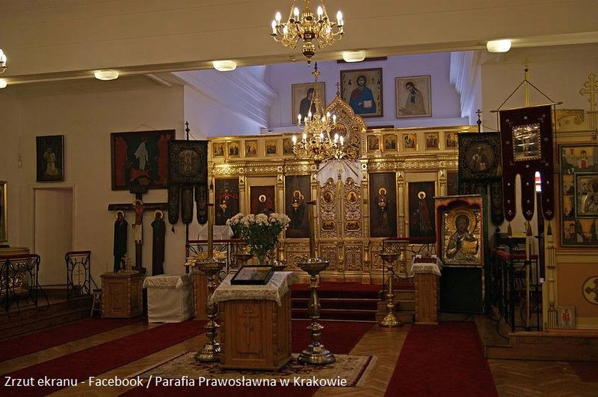 ​Cerkiew Prawosławna pw. Zaśnięcia Najświętszej Marii Manny w Krakowie przy ul. Szpitalnej 24 zaprasza na uroczystości wielkanocne. W tym roku, przewidując dużą frekwencję, przygotowano razem z władzami miasta Krakowa ekrany w holu na parterze budynku cerkwi oraz na zewnątrz.