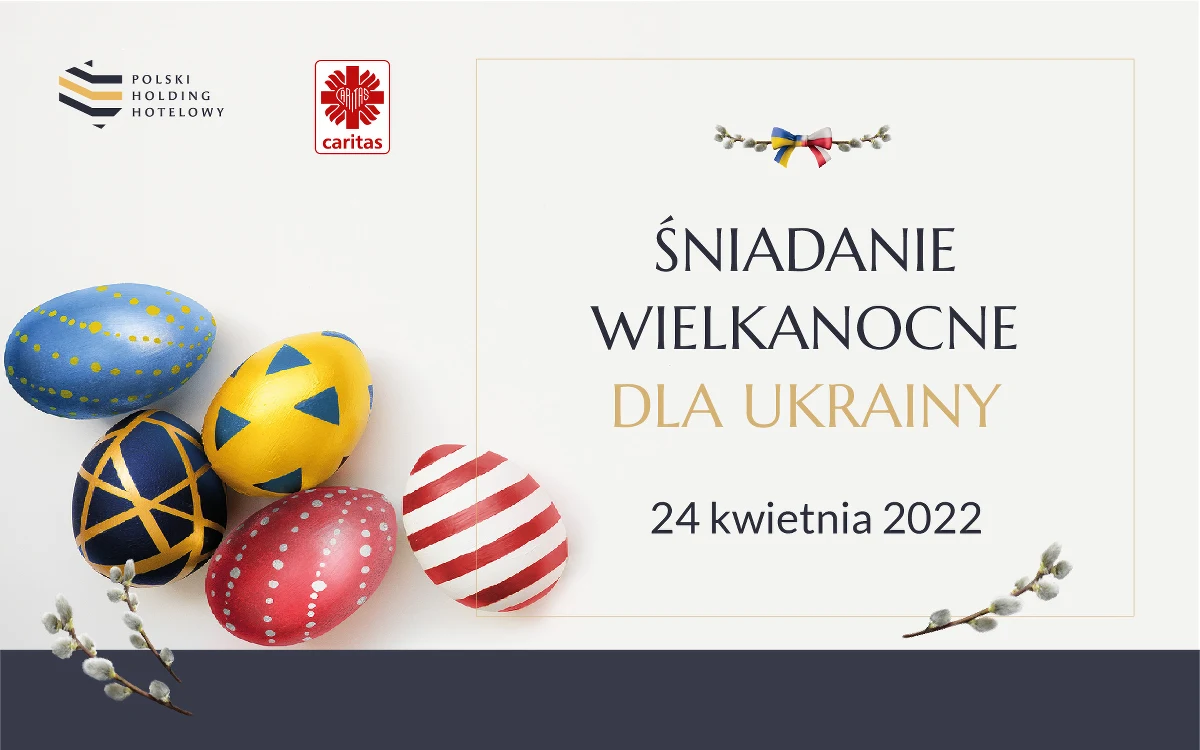 Ponad 7 tysięcy uchodźców z Ukrainy zasiądzie w niedzielę przy świątecznym stole w hotelach i obiektach Polskiego Holdingu Hotelowego. W akcję prowadzoną wspólnie z Caritas włączyły się również inne podmioty, dzięki czemu w całej Polsce w śniadaniach wielkanocnych może wziąć udział nawet 20 tysięcy Ukraińców.

