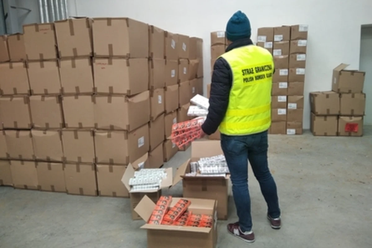 Prawie 5 mln sztuk papierosów różnych marek bez akcyzy przechowywał w Modlniczce pod Krakowem Łukasz F. Według śledczych działania mężczyzny doprowadziły do uszczuplenia wpływów z tytułu cła i podatków o blisko 6 mln zł.

