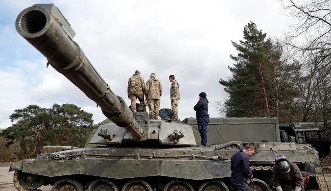 Wielka Brytania przekaże Ukrainie więcej czołgów niż zapowiadano