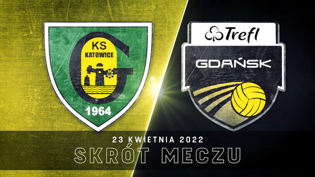 Skrót pierwszego meczu o 7. miejsce w PlusLidze 2022 GKS Katowice – Trefl Gdańsk 2:3 (23:25, 18:25, 25:13, 25:22, 10:15).