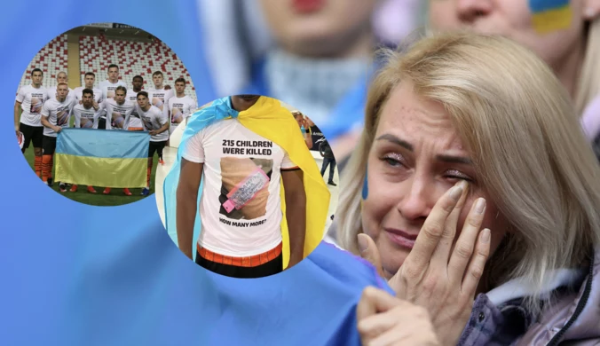 Rosjanie zabili dziennikarkę i jej córkę. Piłkarze reagują, ujmujący gest