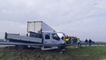 Poważny wypadek na A4. 14 osób poszkodowanych